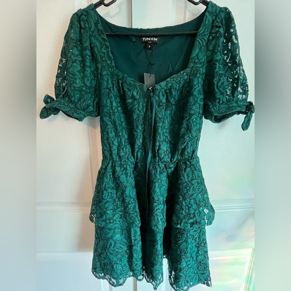 Yumi Kim Dresses & Skirts - Yumi Kim Floral Lace Mini Dress Size Small